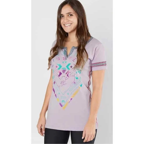 AMERICAN FIGHTER Light Purple Callaway T-Shirt SZ MED - Picture 1 of 6